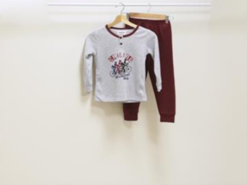 Pijama Niño Bicicleta Gris (Varias tallas)